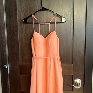 Azazie Peach Bridesmaids/Prom/Formal Dress (4)